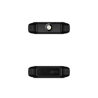 EVOLVEO StrongPhone Q1, telefon Dual SIM rezistent și impermeabil, negru-portocaliu