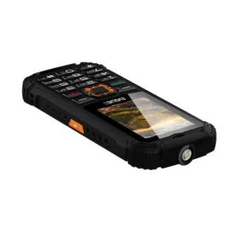 EVOLVEO StrongPhone Q1, telefon Dual SIM rezistent și impermeabil, negru-portocaliu - Despachetat EVOLVEO StrongPhone Q1, telefon Dual SIM rezistent și impermeabil, negru-portocaliu - Despachetat