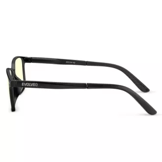 EVOLVEO BlueBlock60, ochelari pentru PC, blocare lumină albastră 60%, fără dioptrii, negri EVOLVEO BlueBlock60, ochelari pentru PC, blocare lumină albastră 60%, fără dioptrii, negri