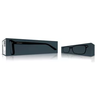 EVOLVEO BlueBlock60, ochelari pentru PC, blocare lumină albastră 60%, fără dioptrii, negri EVOLVEO BlueBlock60, ochelari pentru PC, blocare lumină albastră 60%, fără dioptrii, negri