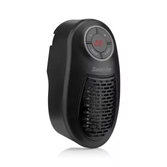 Salente HotHeat, mini ventilator cu aer cald, 500 W, negru