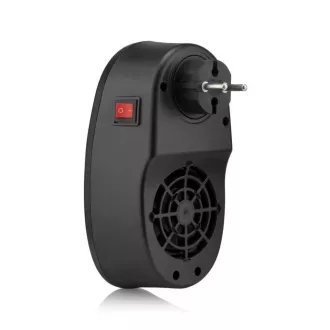 Salente HotHeat, mini ventilator cu aer cald, 500 W, negru