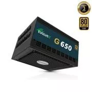 Sursă de alimentare EVOLVEO G650 650W, 80+ GOLD, ATX 3.1, aPFC, ventilator de 140 mm