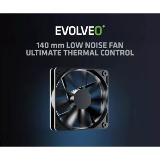 Sursă de alimentare EVOLVEO G650 650W, 80+ GOLD, ATX 3.1, aPFC, ventilator de 140 mm