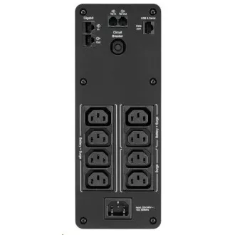 APC Back-UPS Pro BR 1600VA, sinusoidal, 8 prize, AVR, interfață LCD (960W)