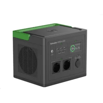 Stație de alimentare portabilă APC Schneider OffGrid 500, 517Wh Li-ion, 2 baterii Schuko, undă sinusoidală - Despachetat