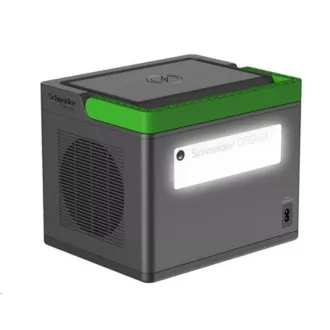 Stație de alimentare portabilă APC Schneider OffGrid 730, 738Wh Li-ion, 2 baterii Schuko, undă sinusoidală