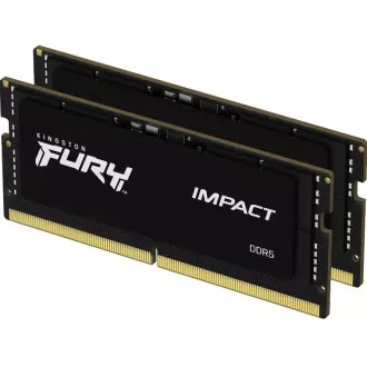 KINGSTON SODIMM DDR5 32GB (Kit de 2) 4800MT/s CL38 FURY Impact