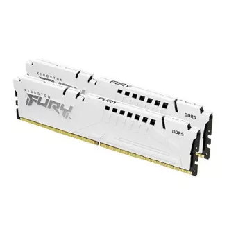 KINGSTON DDR5 DDR5 32GB DIMM (Kit de 2) 6000MT/s CL40 FURY Beast White XMP