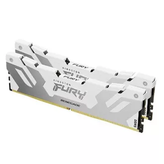 KINGSTON DDR5 64GB DIMM (Kit de 2) 6000MT/s CL32 FURY Renegade White XMP