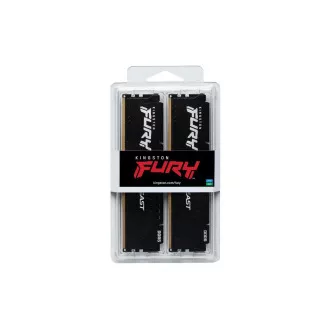 KINGSTON DIMM DDR5 32GB (Kit de 2) 6000MT/s CL30 ECC FURY Beast EXPO Negru