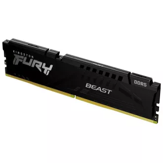 KINGSTON DIMM DDR5 32GB 6000MT/s CL30 ECC FURY Beast EXPO Negru KINGSTON DIMM DDR5 32GB 6000MT/s CL30 ECC FURY Beast EXPO Negru
