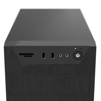 SilentiumPC MidT Armis AR1 Pure Black / cititor SD / 2x USB 3.0 / 1x ventilator 80mm / negru SilentiumPC MidT Armis AR1 Pure Black / cititor SD / 2x USB 3.0 / 1x ventilator 80mm / negru