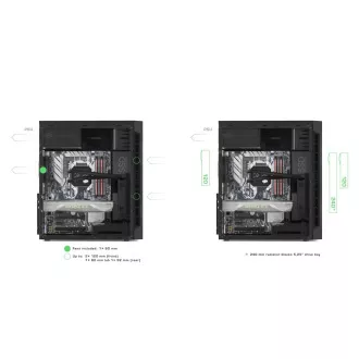 SilentiumPC MidT Armis AR1 Pure Black / cititor SD / 2x USB 3.0 / 1x ventilator 80mm / negru SilentiumPC MidT Armis AR1 Pure Black / cititor SD / 2x USB 3.0 / 1x ventilator 80mm / negru