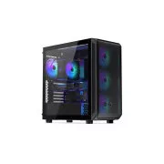 Carcasă ENDORFY Arx 700 ARGB, Panou lateral transparent, ATX, Ventilatoare ARGB 4x140mm, neagră