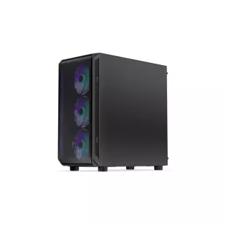 Carcasă ENDORFY Arx 700 ARGB, Panou lateral transparent, ATX, Ventilatoare ARGB 4x140mm, neagră