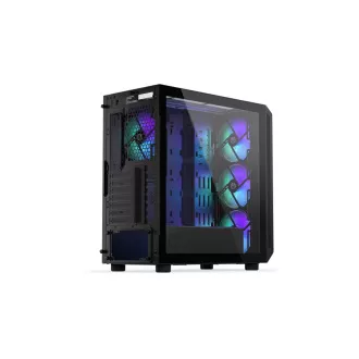 Carcasă ENDORFY Arx 700 ARGB, Panou lateral transparent, ATX, Ventilatoare ARGB 4x140mm, neagră
