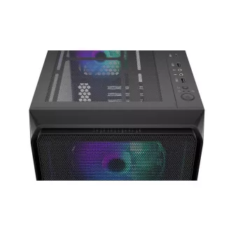 Carcasă ENDORFY Arx 700 ARGB, Panou lateral transparent, ATX, Ventilatoare ARGB 4x140mm, neagră