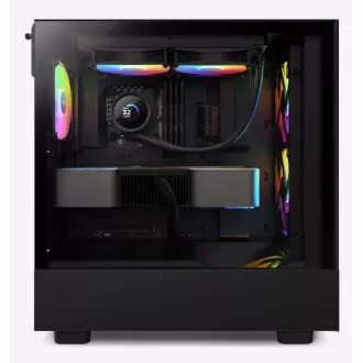 Răcitor de apă NZXT Kraken 240 RGB / ventilator 2x120mm / afișaj LCD. / 6 ani / LGA1851 / AM5