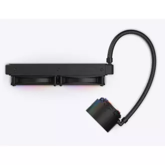 Răcitor de apă NZXT Kraken 280 ELITE RGB / ventilator 2x140mm RGB / afișaj LCD. / 6 ani / LGA1851 / AM5