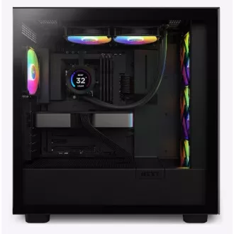 Răcitor de apă NZXT Kraken 280 ELITE RGB / ventilator 2x140mm RGB / afișaj LCD. / 6 ani / LGA1851 / AM5