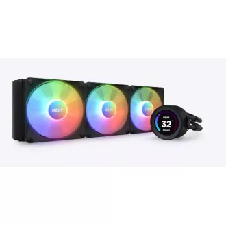 Răcitor de apă NZXT Kraken 360 ELITE RGB / ventilator 3x120mm RGB / afișaj LCD. / 6 ani / LGA1851 / AM5