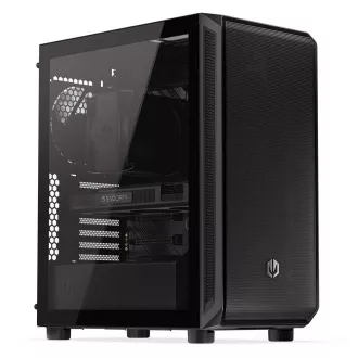 Carcasă ENDORFY Arx 500 Air, Panou lateral transparent, ATX, 5x140mm, neagră