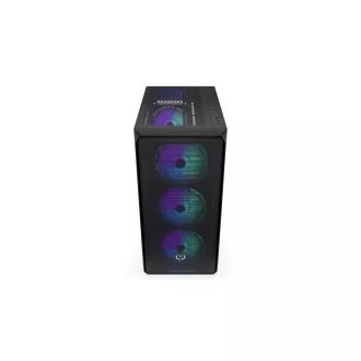 Carcasă ENDORFY Arx 500 ARGB, Panou lateral transparent, ATX, Ventilatoare ARGB 4x140mm, neagră