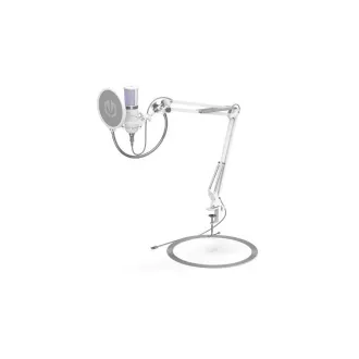 Microfon ENDORFY Solum Streaming Onyx Alb, USB, alb