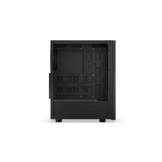 Carcasă ENDORFY Ventum 200 ARGB, panou lateral transparent, ATX, 4 ventilatoare ARGB de 120 mm, neagră