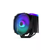 Cooler CPU ENDORFY Fortis 5 ARGB, 1x140mm, LGA1851, AM5, negru