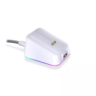 Stație de andocare ENDORFY pentru LIV și LIV Plus, USB, RGB, alb