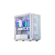 Carcasă ENDORFY Arx 700 ARGB, Panou lateral transparent, ATX, Ventilatoare ARGB 4x140mm, albă