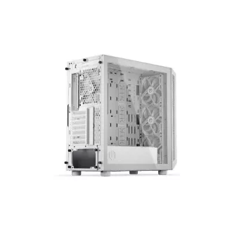 Carcasă ENDORFY Arx 700 ARGB, Panou lateral transparent, ATX, Ventilatoare ARGB 4x140mm, albă