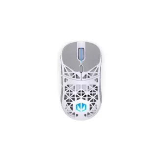 Mouse de gaming Endorfy LIV Plus Wireless Onyx Alb, Wireless, ARGB, alb