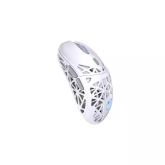 Mouse de gaming Endorfy LIV Wireless Onyx Alb, Wireless, ARGB, alb