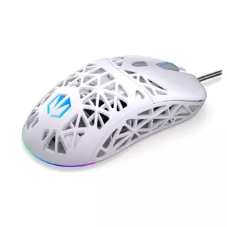 Mouse de gaming Endorfy LIV Onyx Alb, cu fir, ARGB, alb
