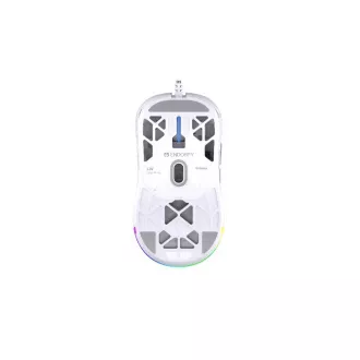Mouse de gaming Endorfy LIV Onyx Alb, cu fir, ARGB, alb