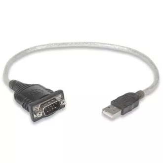 Convertor MANHATTAN USB la port serial (USB AM / DB9M, RS232), blister