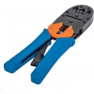 Clește de sertizare Intellinet pentru conectori RJ45, RJ11, RJ12