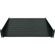 Raft Rack Intellinet 19", Raft fix, 1U, adâncime 150 mm, Montare frontală, sarcină maximă 25 kg, Negru