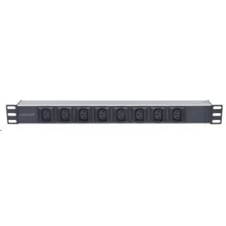 Panou de distribuție Intellinet PDU, 8x prize C13, rack 1U, cablu detașabil de 2m, protecție anti-cădere Panou de distribuție Intellinet PDU, 8x prize C13, rack 1U, cablu detașabil de 2m, protecție anti-cădere