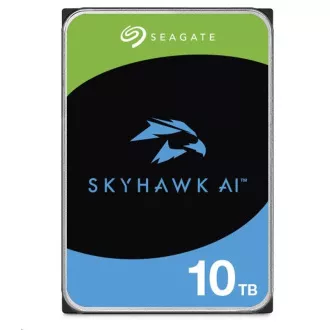 HDD SEAGATE SKYHAWK AI 10TB, 3.5", SATAIII, 7200 RPM, Cache 256MB, cu senzor R/V