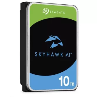 HDD SEAGATE SKYHAWK AI 10TB, 3.5", SATAIII, 7200 RPM, Cache 256MB, cu senzor R/V