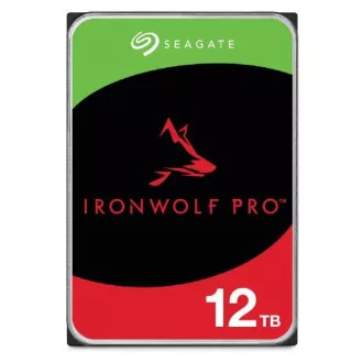 HDD SEAGATE 12TB IRONWOLF PRO (NAS), 3.5", SATAIII, 7200 RPM, Cache 256MB, CMR