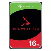 HDD SEAGATE 16TB IRONWOLF PRO (NAS), 3.5", SATAIII, 7200 RPM, Cache 256MB