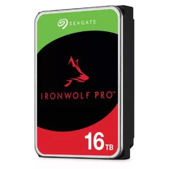 HDD SEAGATE 16TB IRONWOLF PRO (NAS), 3.5", SATAIII, 7200 RPM, Cache 256MB