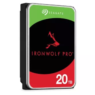 HDD SEAGATE 20TB IRONWOLF PRO (NAS), 3.5", SATAIII, 7200 RPM, cache 256MB