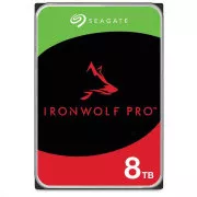 HDD SEAGATE 8TB IRONWOLF PRO (NAS), 3.5", SATAIII, 7200 RPM, cache 256MB