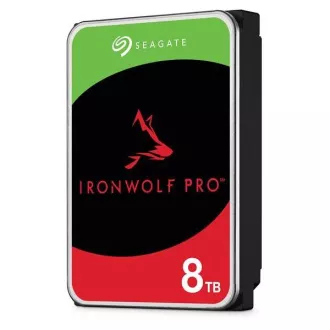 HDD SEAGATE 8TB IRONWOLF PRO (NAS), 3.5", SATAIII, 7200 RPM, cache 256MB HDD SEAGATE 8TB IRONWOLF PRO (NAS), 3.5", SATAIII, 7200 RPM, cache 256MB